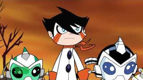 Super Robot Monkey Team Hyperforce Go Seasons of the Skull Battle Scene