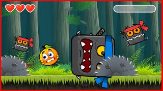 Red Ball 4 Orange Ball Spike Glitches Ninja Boss Flawless Victory Gameplay Volume 2