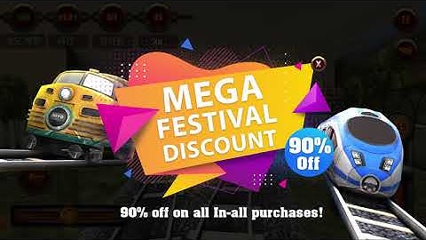 Train Racing 3D 2 player - festive Sale starts