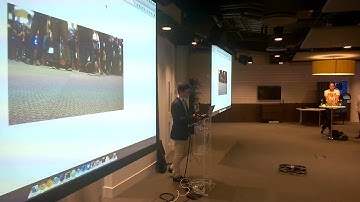 Flying ArDrone using a PS3 controller - TwitterDev MeetUp @TwitterUk