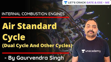 Air Standard Cycle  (Dual Cycle) | Internal Combustion Engines | GATE/ESE 2021 | Gaurvendra Singh