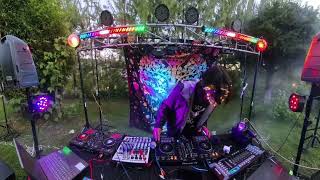 CAT MASK live set @COFFEE &amp; FOREST RAVE  [Hard Techno / Rawstyle / Hard style]