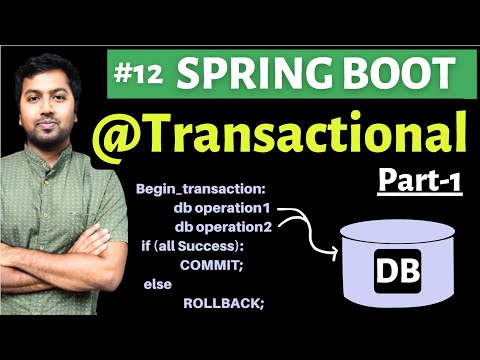 Spring boot @Transactional
