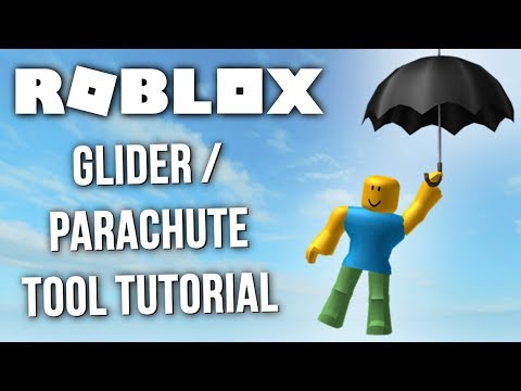 Roblox Tutorial Glider Or Parachute Tool Youtube - glider roblox