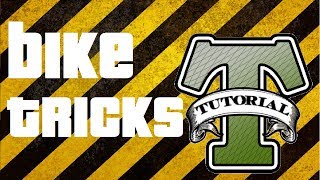 Gta 5: bike tricks tutorial (basic/easy) #1