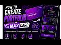 How To Create Portfolio In Gmax Card  #gmaxcard #digital #digitalbusiness #digitalbusinesscard