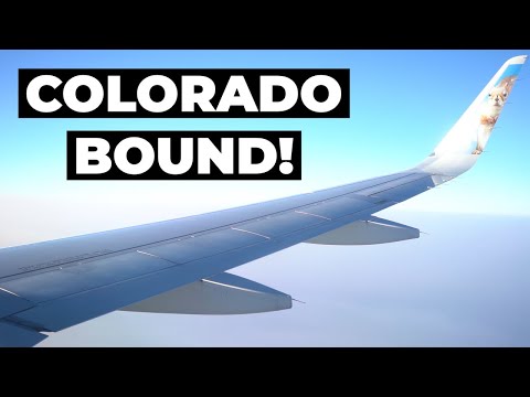 FLYING TO DENVER COLORADO | Climbing Mt Elbert | Part 1