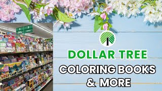 Dollar Tree Coloring Books & More #coloringbooks #dollartreefinds