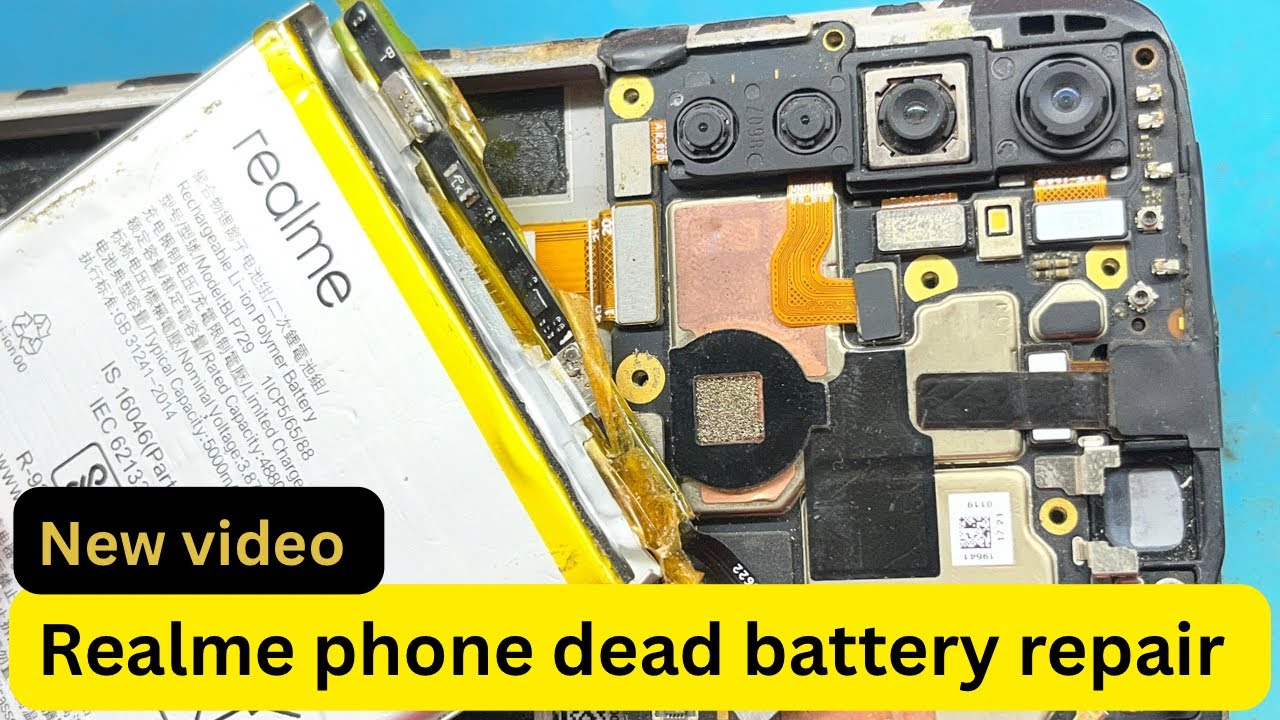 Realme 5i dead battery repair|realme phone battery problem |realme phone battery not charging
