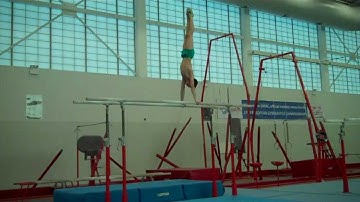 Jake Parallel Bars with double back dismount