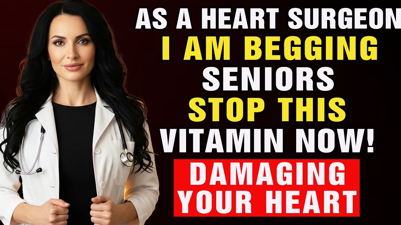 Seniors, I am BEGGING You to STOP Taking This Vitamin That Is Slowly Damaging Your Heart
