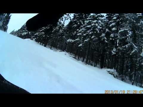 camera test Eltrinex SportCam HD, W  snowboard