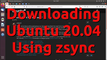 Downloading Ubuntu 20.04 Using zsync