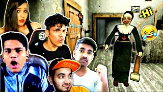 Indian Gamers First Time Meet Evil Nun |Beastboyshub, Mythpat, Techno gamerz | Funny Moments