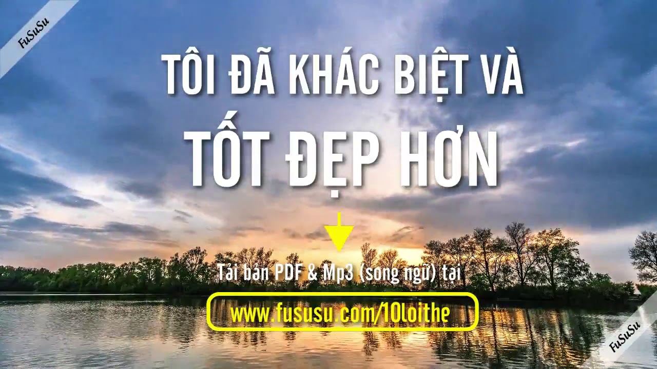 Lời thề thành công số 2 | Tôi đã khác biệt và tốt đẹp... - youtube