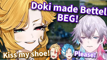Doki made Bettel BEG LIKE A DOG and instantly REGRETTED IT!【Holostars EN I Dokibird】