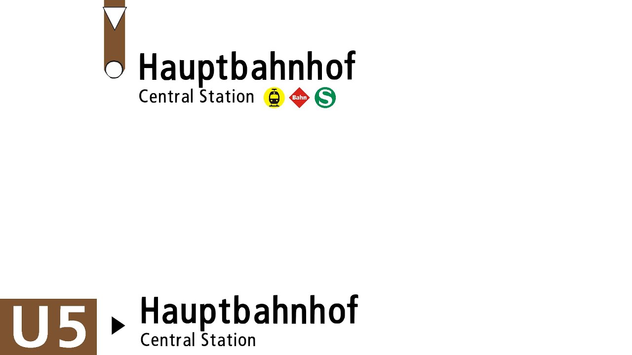 Ansagen-Mix aus dem Berliner ÖPNV