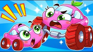 Rescue Team Car | Slick Slime Sam Turned Into a Car | Cartoon | For Kids