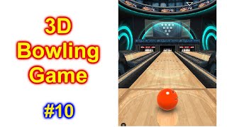 How To Play 3D Bowling Game on Your Cell Phone 300 Game FREE screenshot 3