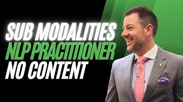 Sub Modalities - No Content -  Yuinny - NLP Practitioner