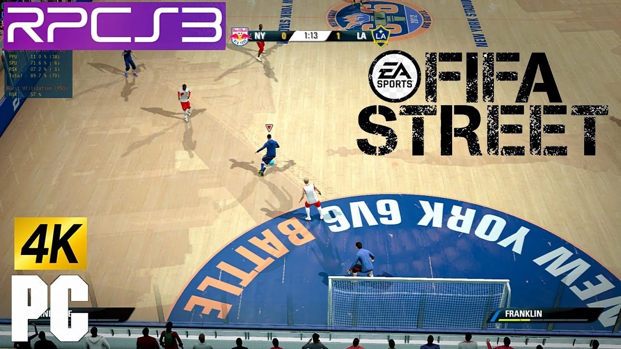 PS3 FIFA Street 4 on PC 4k RPCS3 Emulator - YouTube