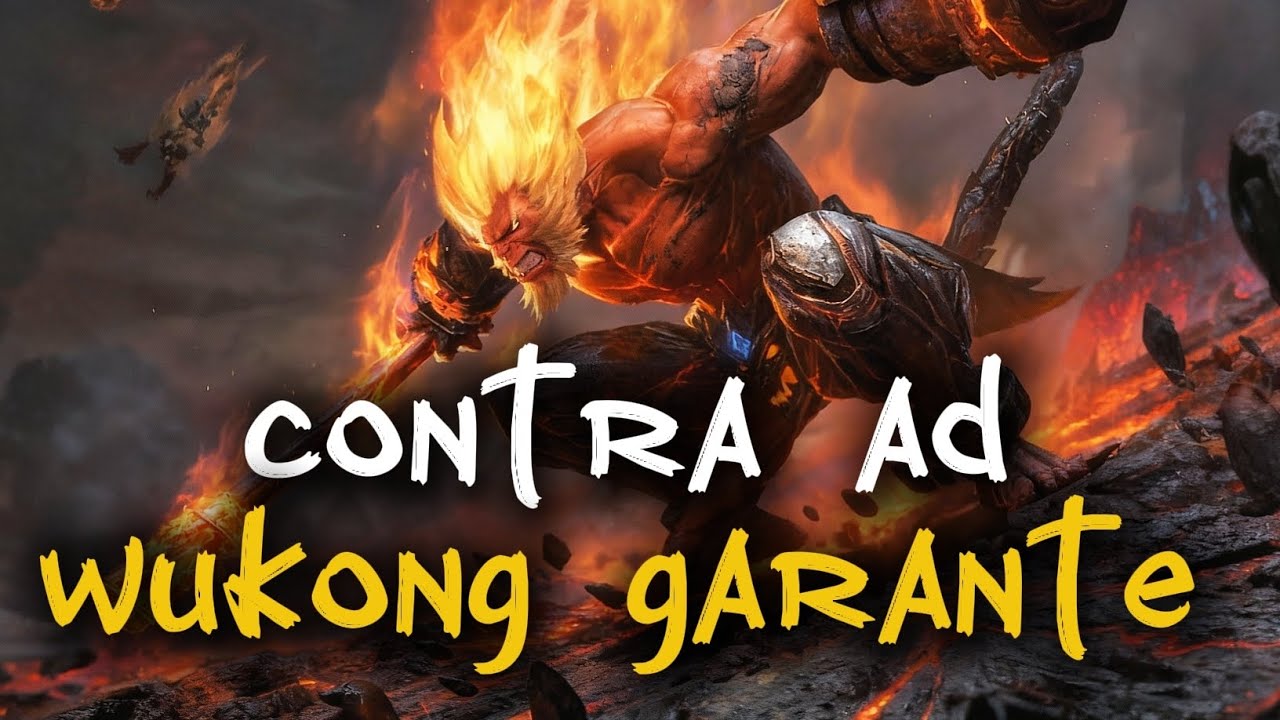 JOGABILIDADE DE WUKONG,  UM DOS MELHORES JUNGLE DO WILD RIFT?