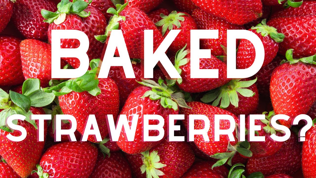 Do Baked Strawberries Taste Like Twizzlers? Natural Candy? YouTube