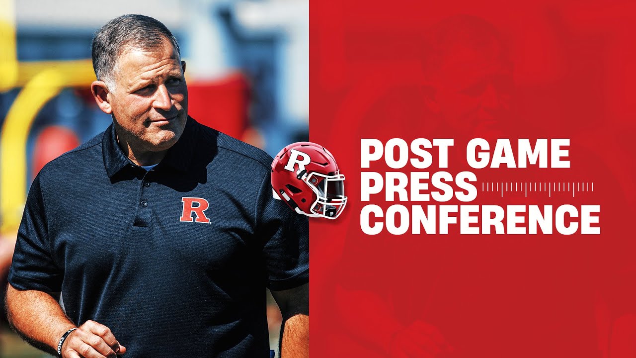 Greg Schiano Post Game Press Conference vs. Michigan (11/05/22)