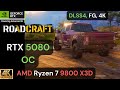 RTX 5080 | 9800X3D vs RoadCraft, 4K, 1440p, Framegen hits its limit!?