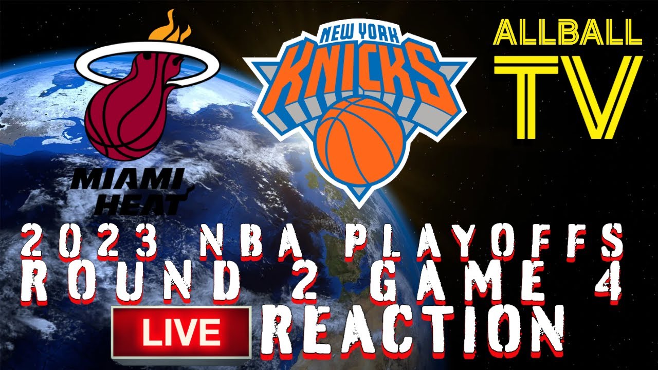 React to Heat 3-1 Series Lead Over Knicks | ALLBALL TV LIVE
