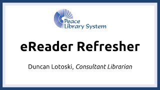 eReader Refresher