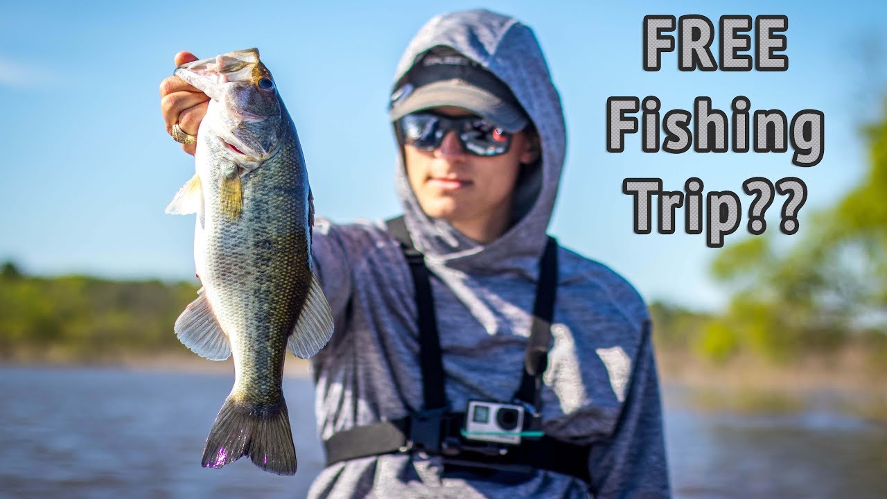 WIN A FREE Fishing Trip To TEXAS With ME?! (I'M PUMPED)