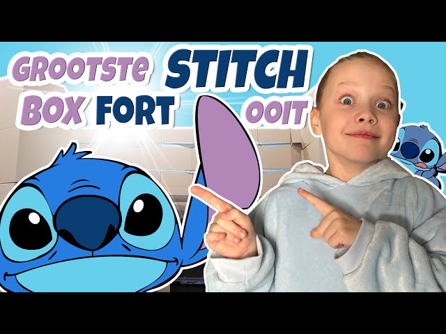 GROOTSTE STITCH BOX FORT OOIT - YouTube