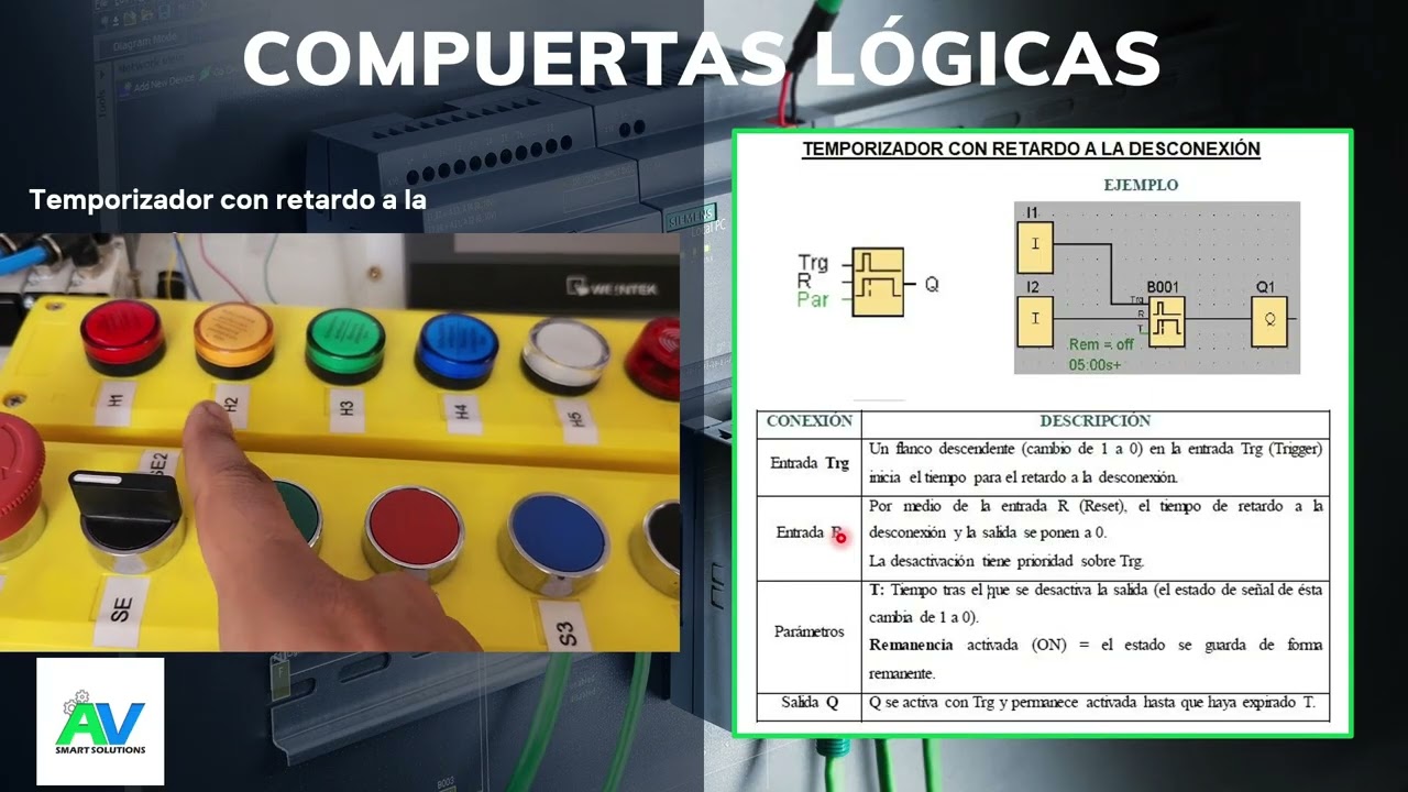 Cómo funcionan los temporizadores en PLC LOGO! desde el display | TON, TOF y más (2025)