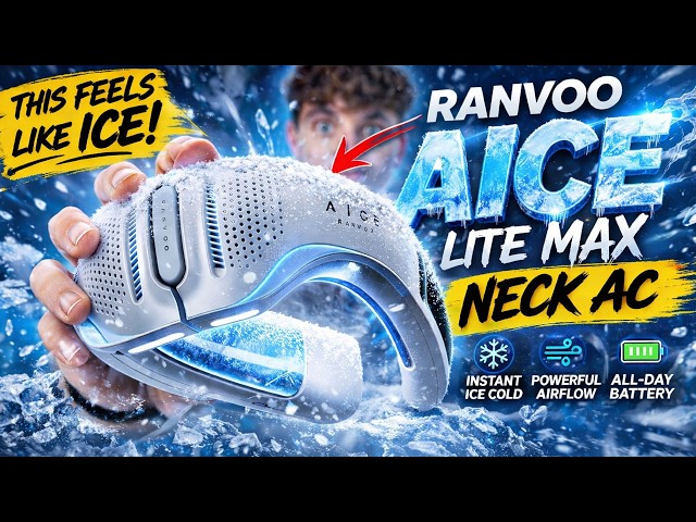 This Neck AC Gadget is INSANE… ❄️ 2026 RANVOO AICE Lite Max