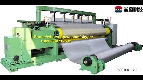 large CNC metal wire mesh weaving machines