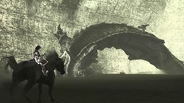 Shadow of the Colossus: Dirge Boss Fight - 10th Colossus (PS3 1080p)