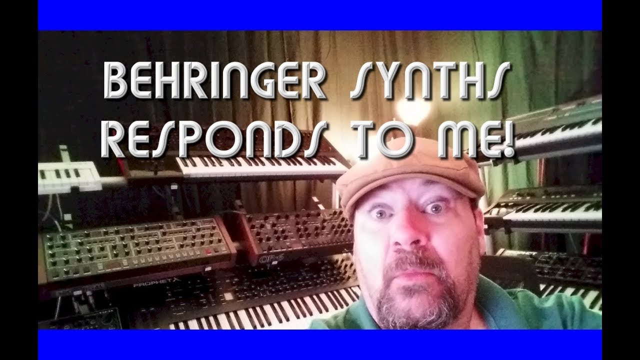 best synthesizer software Behringer synths answer me!