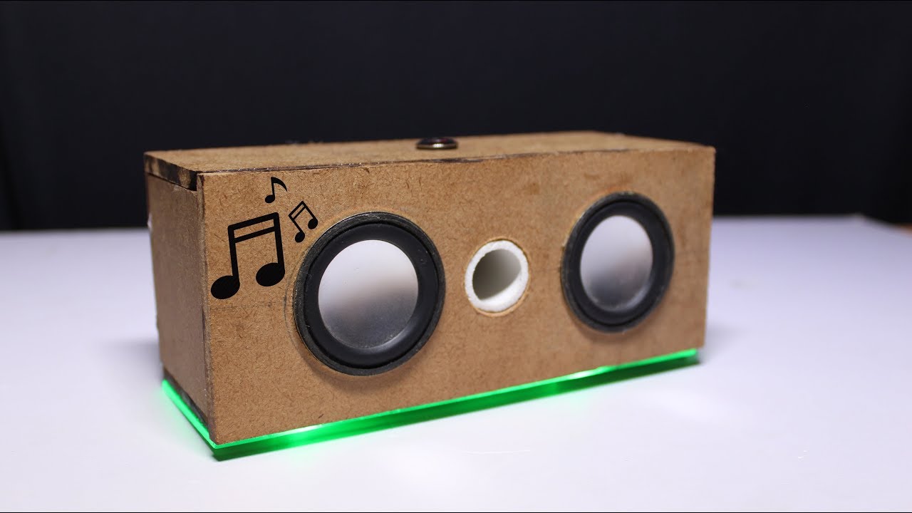 How to make a Bluetooth Speaker With MDF Wood - YouTube