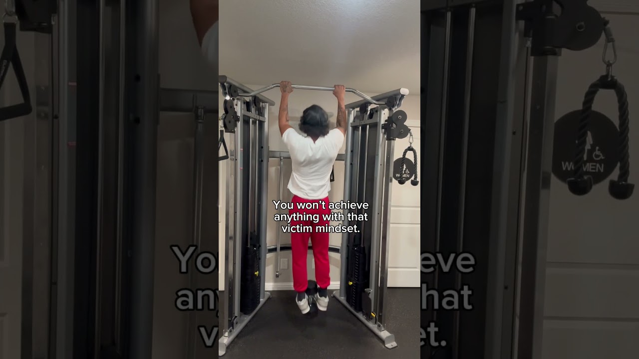 Get out of that mentality. 