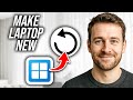 How To Make Laptop Like New Again