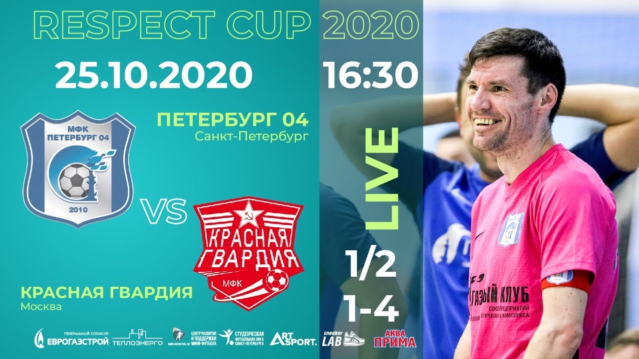 ПЕТЕРБУРГ 04 vs КРАСНАЯ ГВАРДИЯ. RC20, 1/2