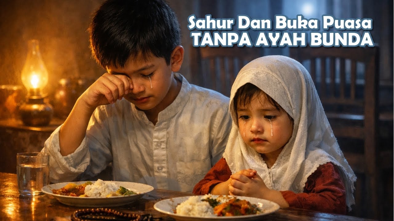 Sahur dan Buka Puasa Tanpa Ayah Bunda | Lagu Kasidah Paling Haru