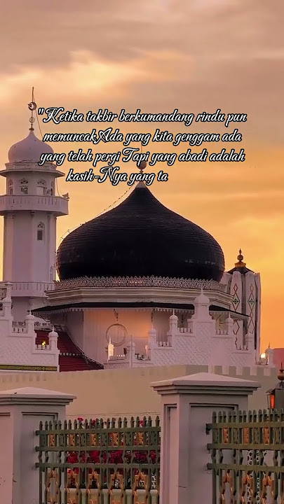 ketika takbir berkumandang #quotesislami  #idulfitri2025