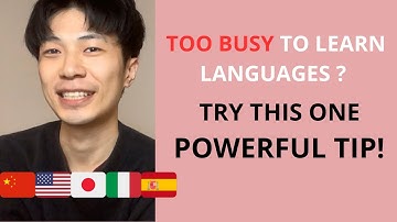 How to Learn Languages Painlessly While Working Full-Time