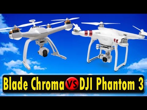 BEST DRONE FOR $500 - Blade Chroma vs DJI Phantom