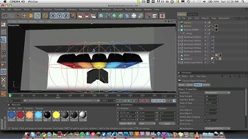 Cinema 4D 키 프레이밍 - 카메라 움직임 및 객체 - 튜토리얼