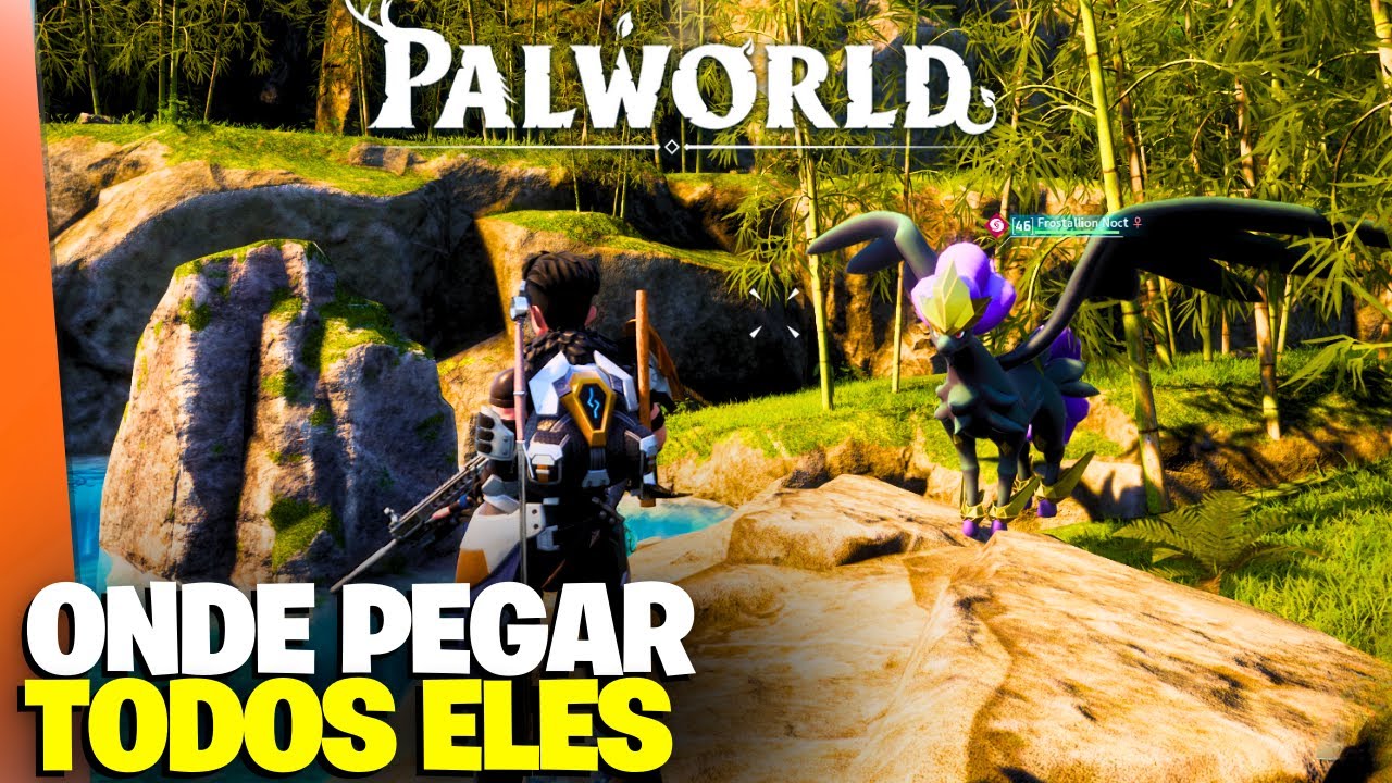 COMO E ONDE CAPTURAR TODOS OS PALS DO PALWORLD - YouTube