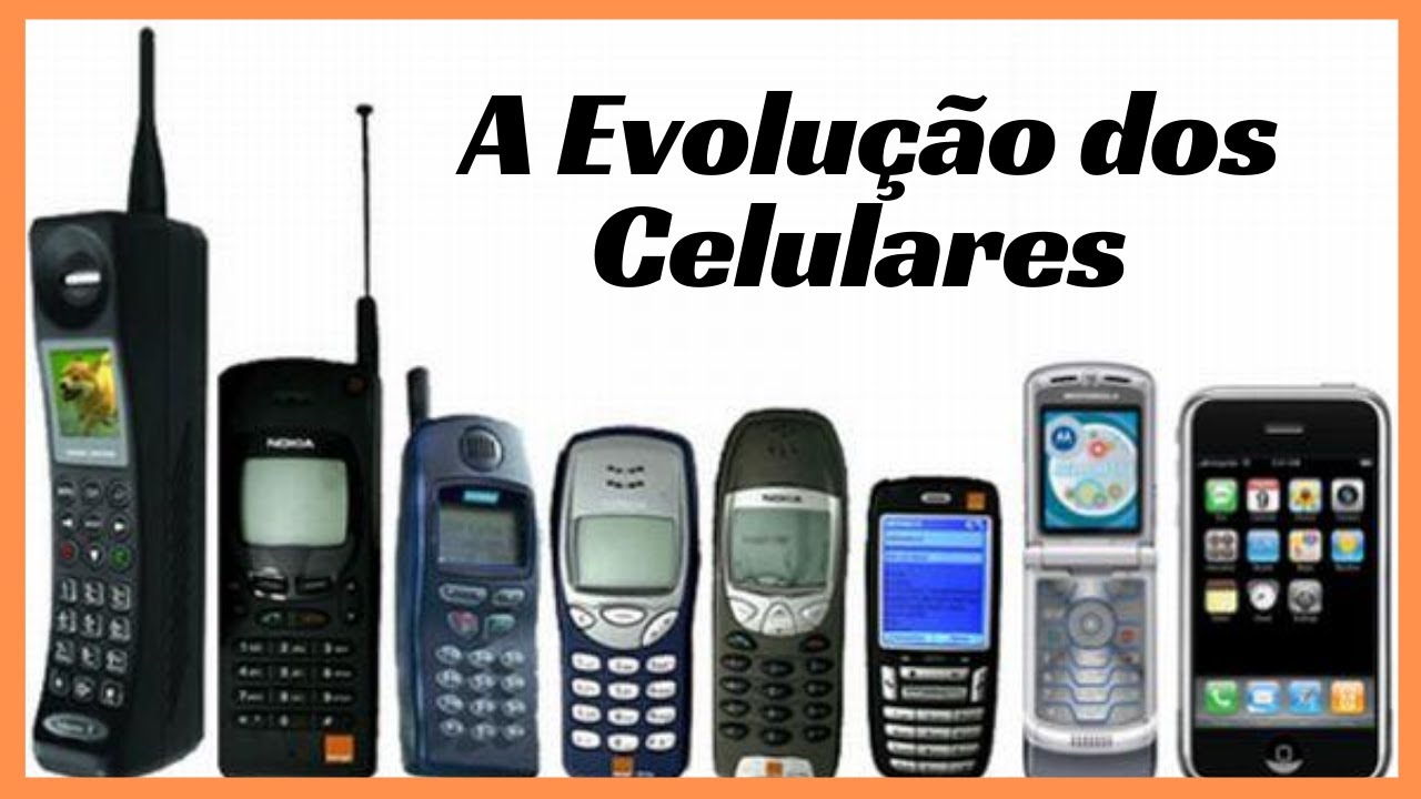 A Evolução dos Celulares ao Longo dos Anos - YouTube