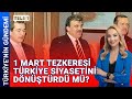 #CANLI 1 Mart Tezkeresi Türkiye&#39;yi nasıl etkiledi? | TÜRKİYE&#39;NİN GÜNDEMİ